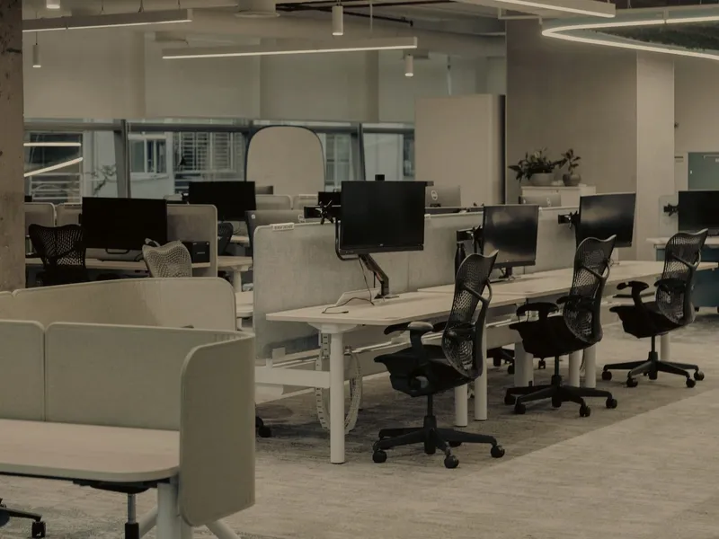 Before and after: Office clean, first visit after a change of provider